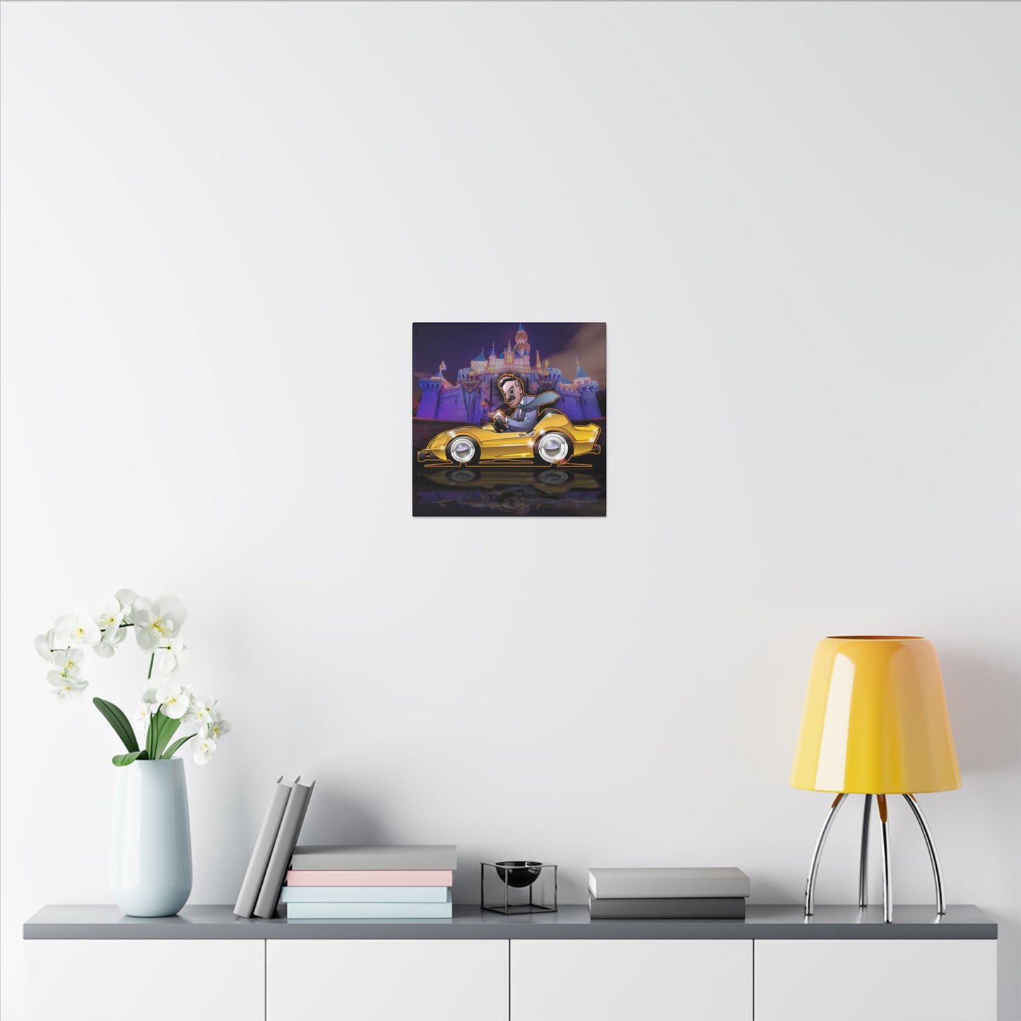 AUTOPIA CLASSIC Walt Disney Fireball Art Canvas Print