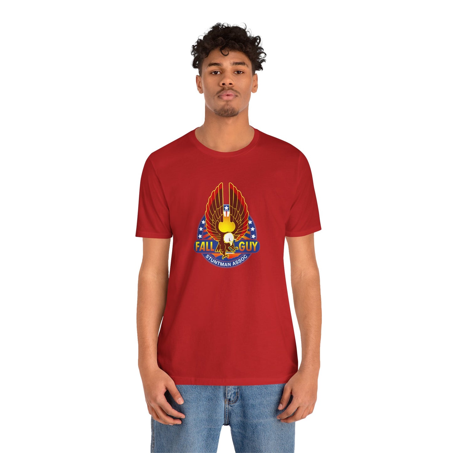THE FALL GUY Stuntman Association Unisex Jersey Short Sleeve Tee - 12 Colors
