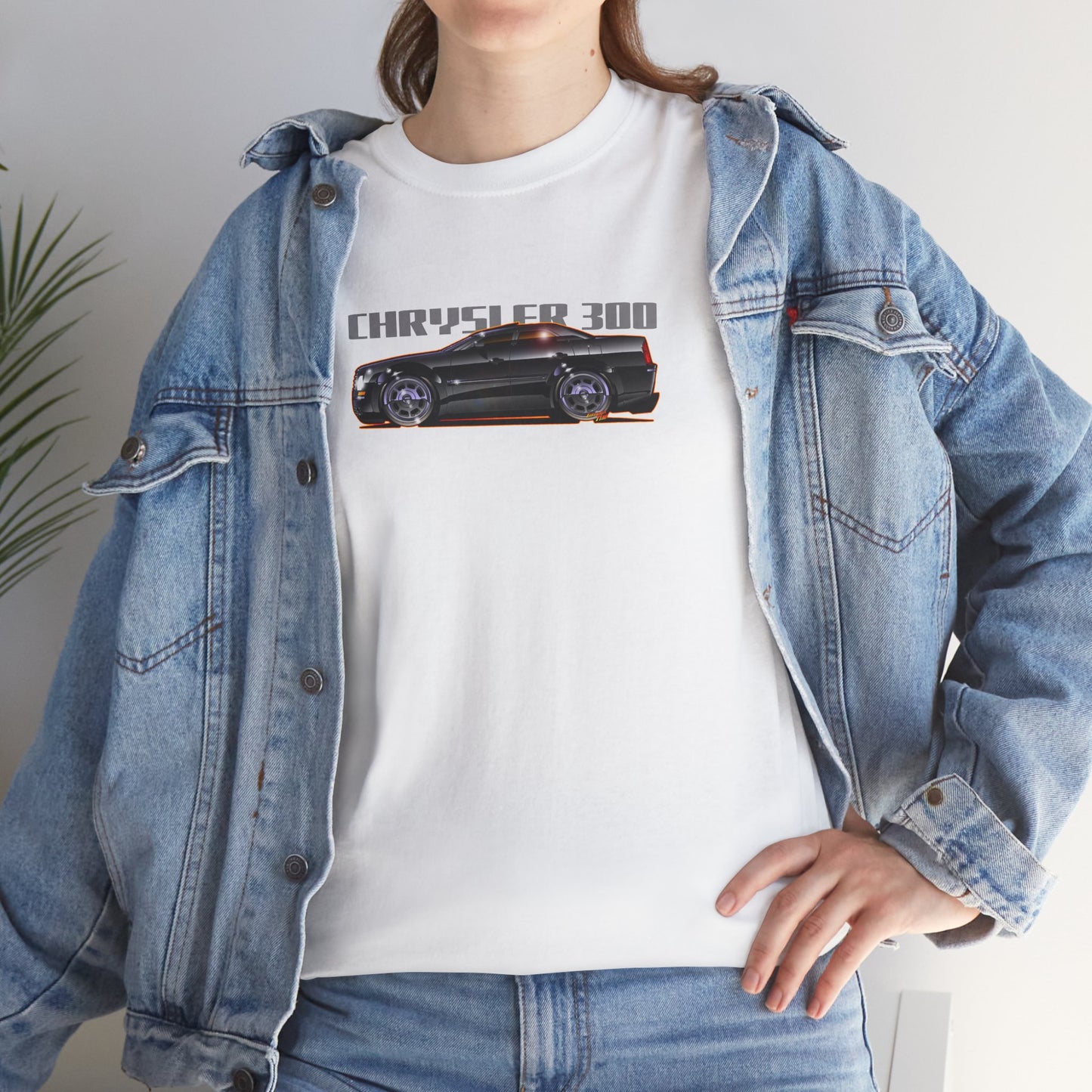 CHRYSLER 300 Fireball Art Collectible Heavy Cotton Tee - Multiple Colors