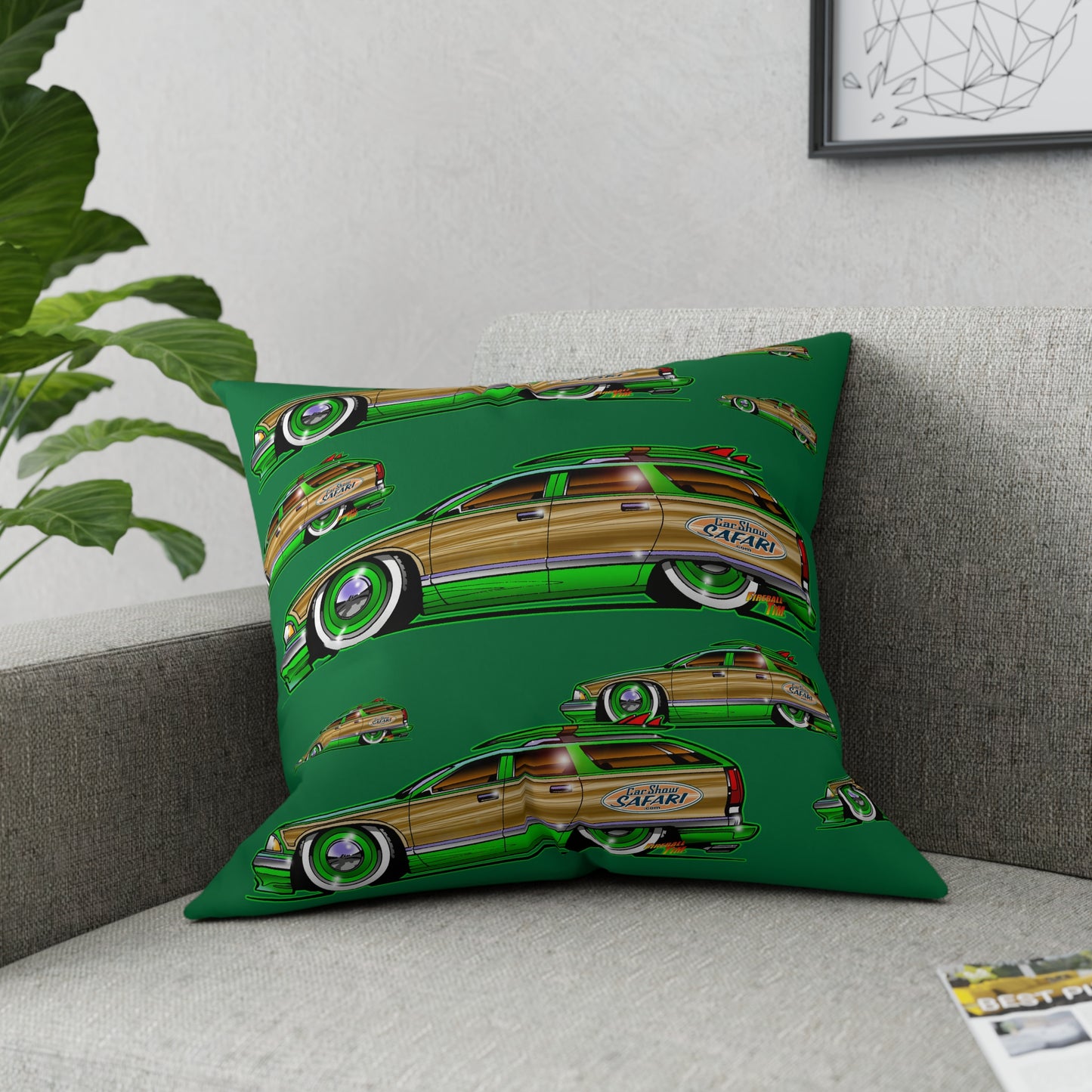 BUICK ROADMASTER WAGON Broadcloth Pillow in 5 Sizes