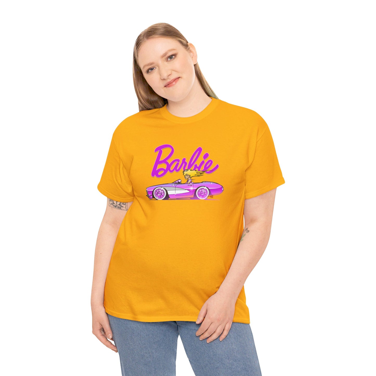 BARBIE CORVETTE Concept Art Cotton Tee 8 Colors