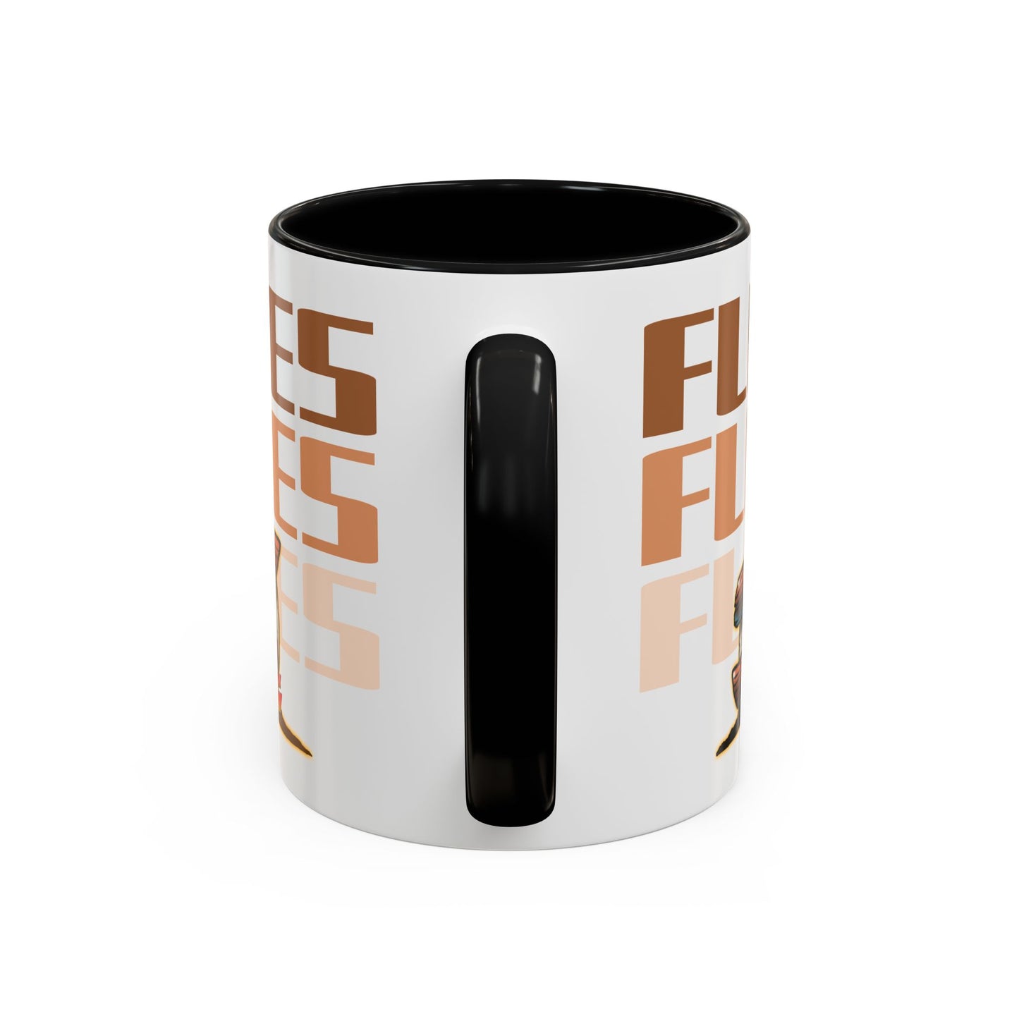 THE FLINTSTONES Cartoon Fred Flintstone Flintmobile Collectible Art Coffee Mug - 2 Sizes