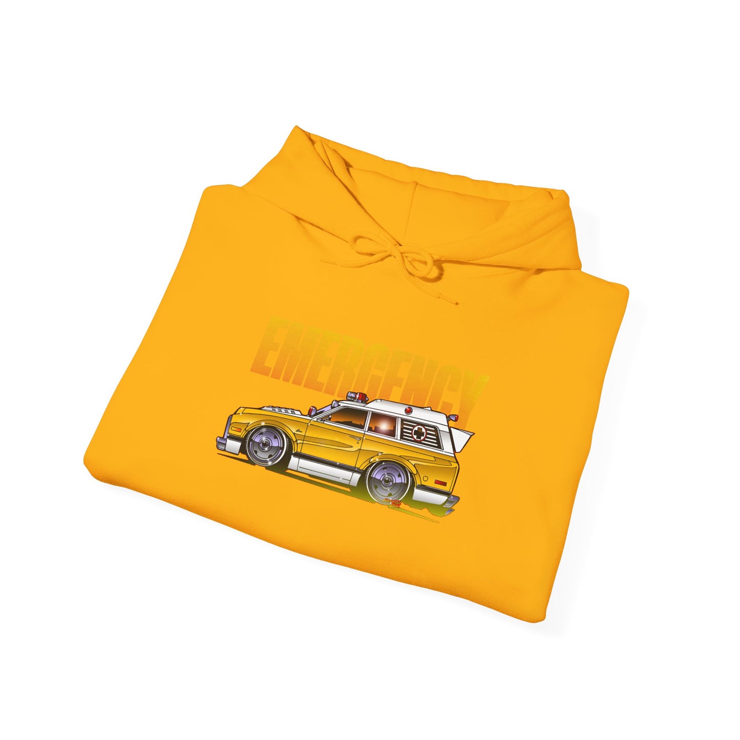 EMERGENCY AMBULANCE TV Show Concept Art Hooded Sweatshirt 9 Colors