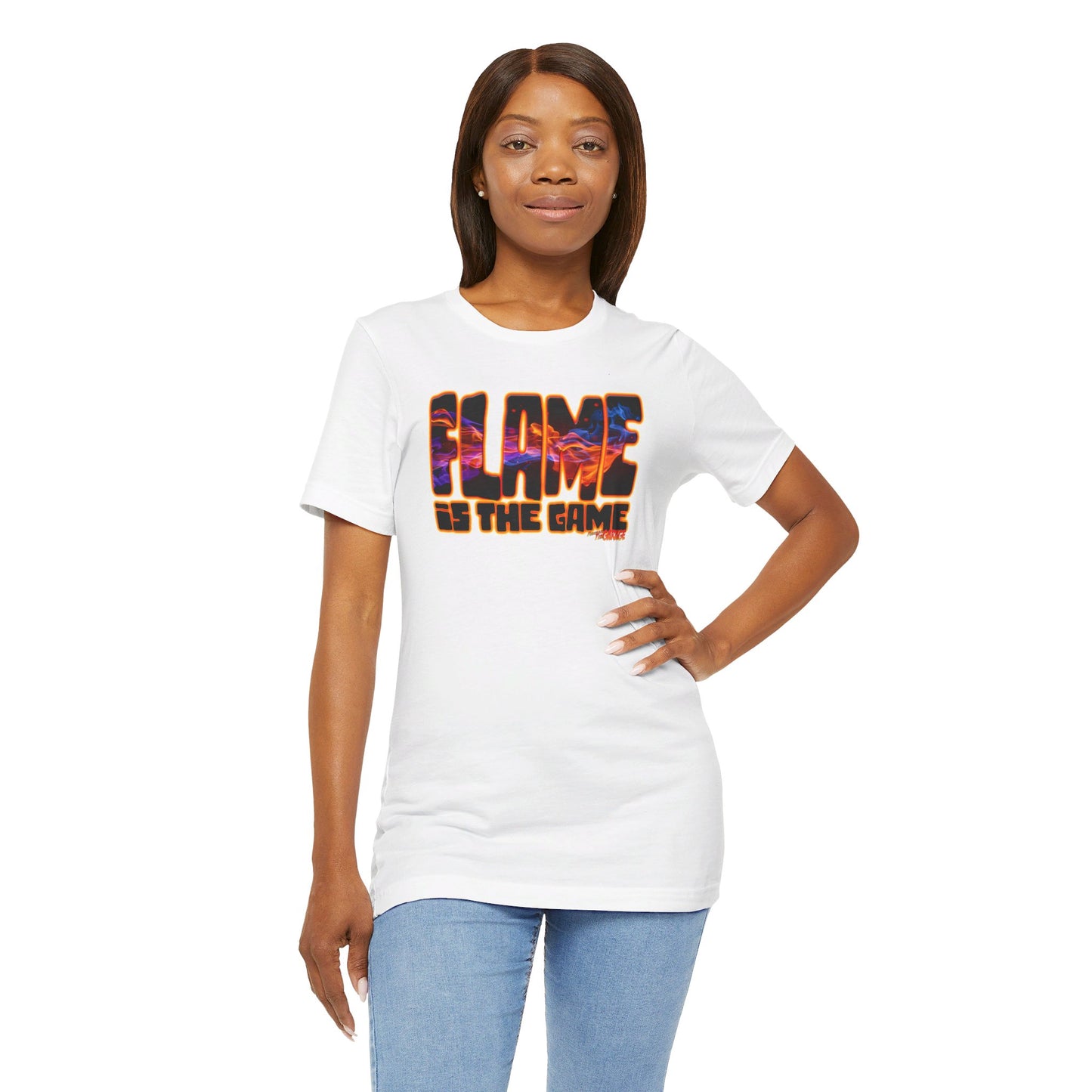 FLAME IS THE GAME Fireball Tim Garage Official Short Sleeve Tee 13 Colors