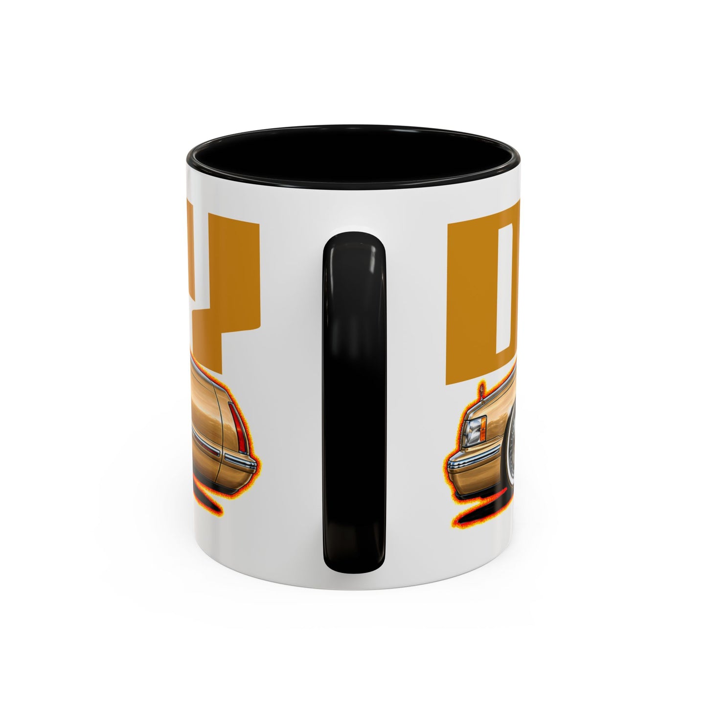 DOLLY PARTON 1997 Cadillac DeVille Collectible Fireball Art Coffee Mug - 2 Sizes