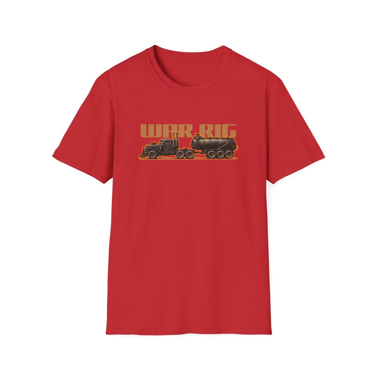 MAD MAX War Rig Collectible Fireball Art Tee Shirt