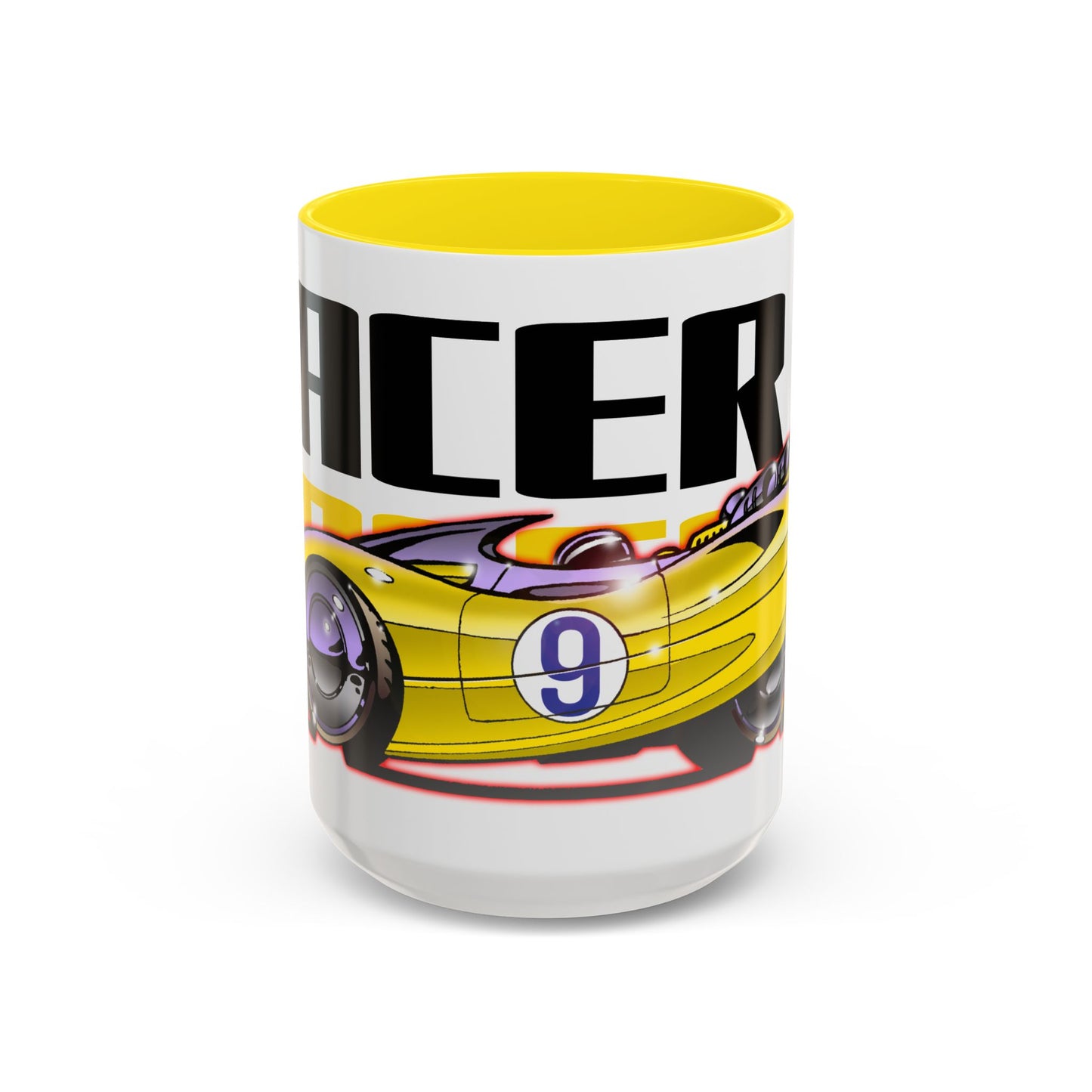RACER X SHOOTING STAR Speed Racer Collectible Fireball Art Coffee Mug - 2 Sizes