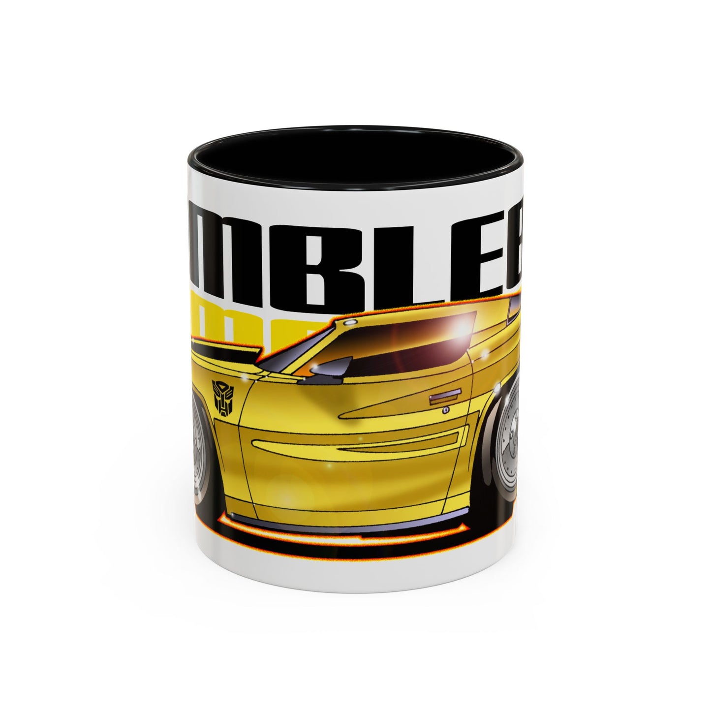 BUMBLEBEE TRANSFORMERS 1977 Camaro Fireball Art Coffee Mug - 2 Sizes