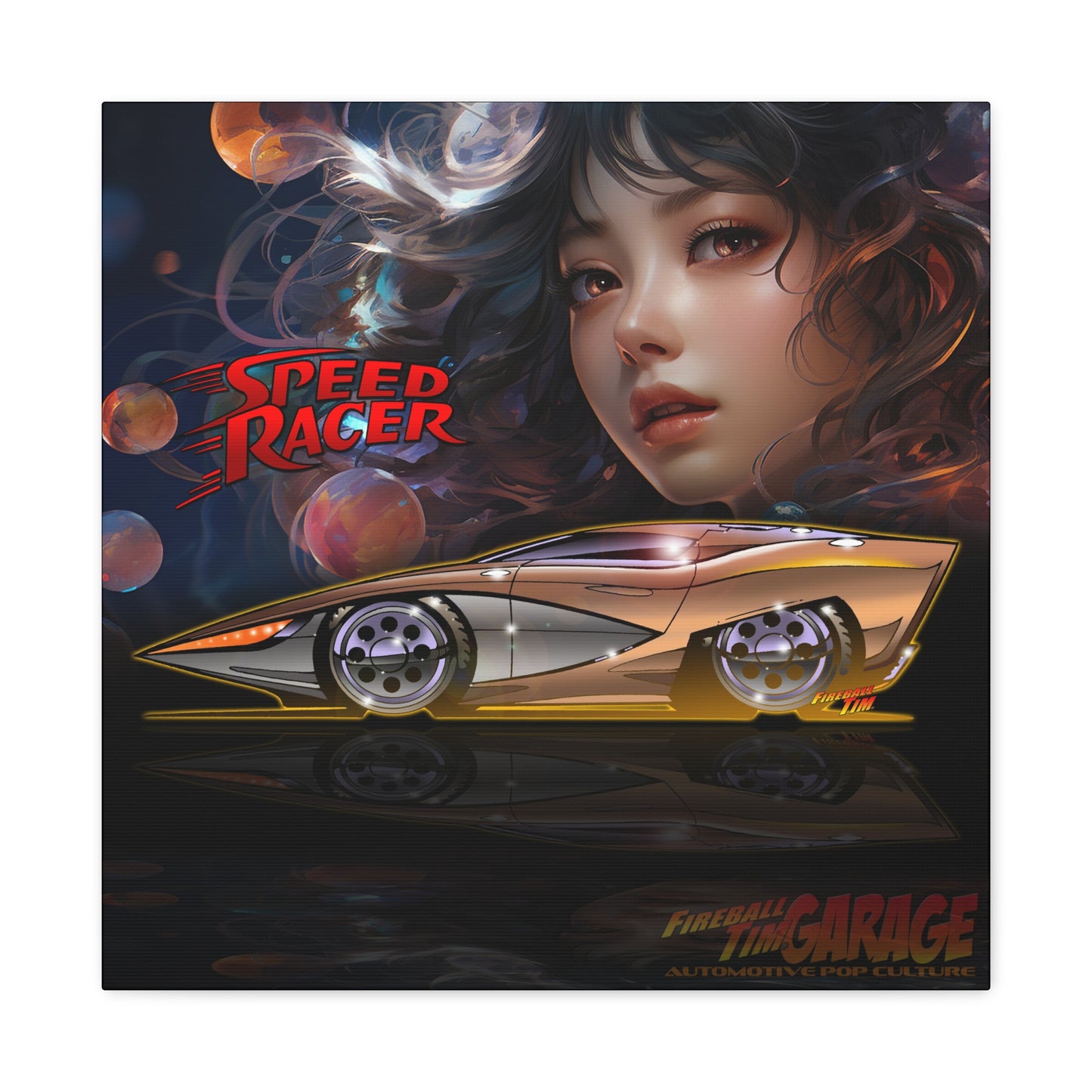 SPEED RACER GRX Concept Art Canvas MASTERPRINT 3 Sizes