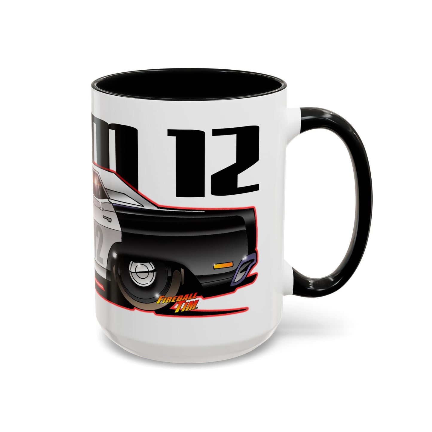 ADAM 12 PLYMOUTH Police Car Collectible Fireball Art Coffee Mug - 2 Sizes