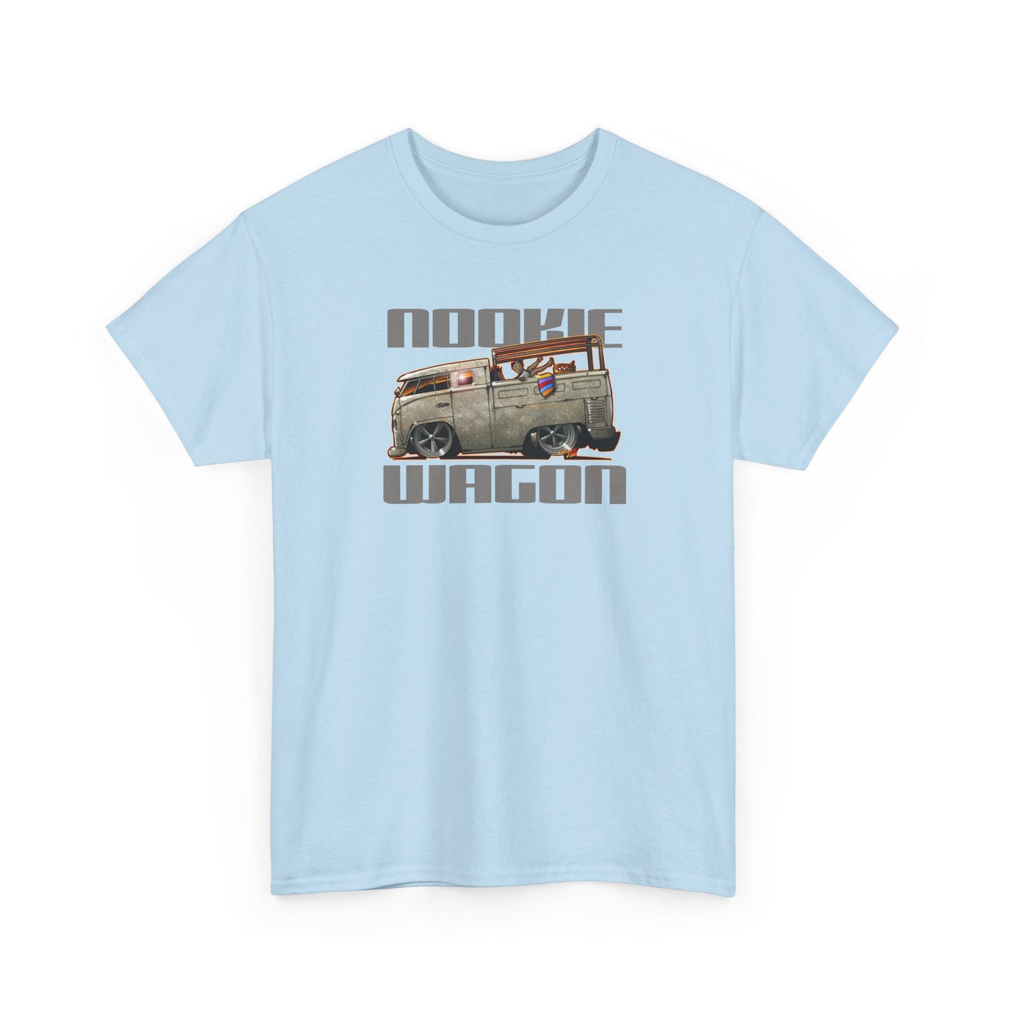 CUSTOM ED FOX VW BUS NOOKIE WAGON Tee Shirt - Multiple Colors