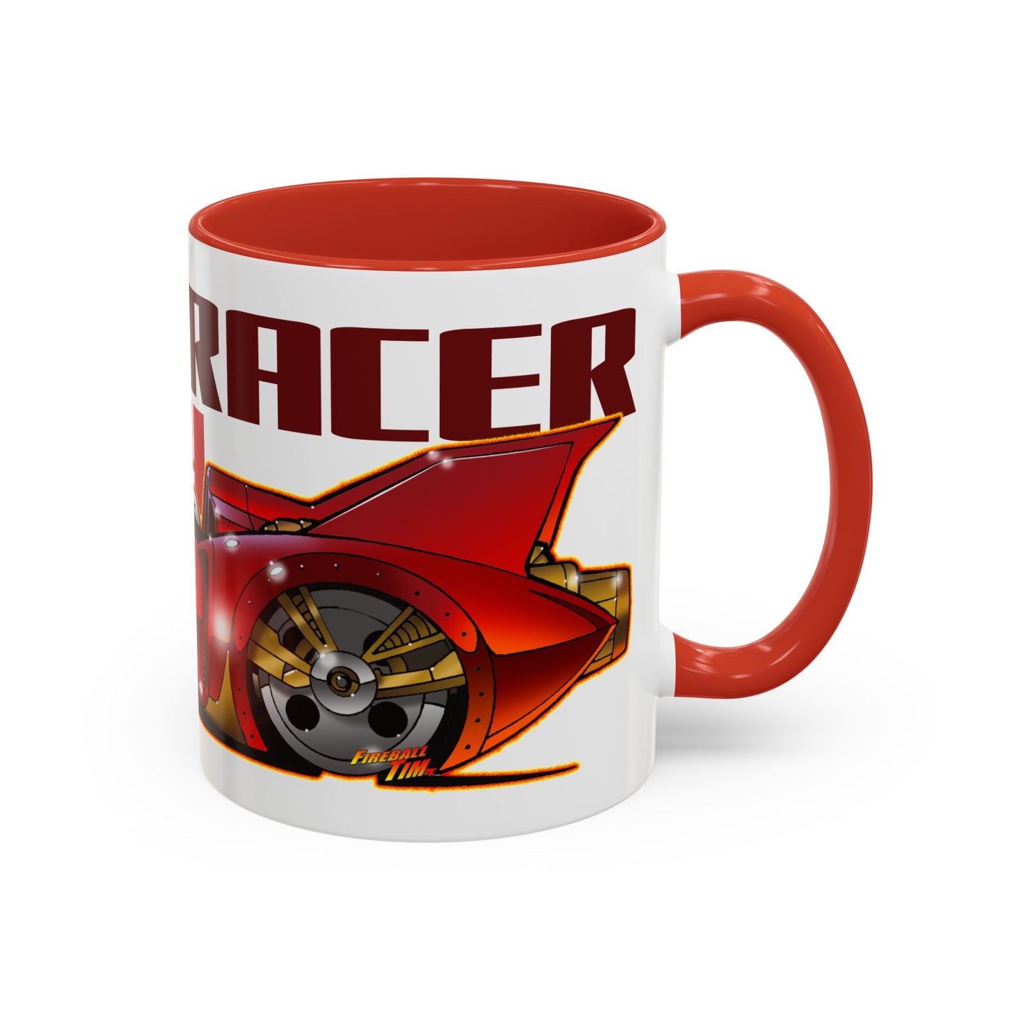 SPEED RACER MACH 4 Fireball Art Collectible Coffee Mug - 2 Sizes