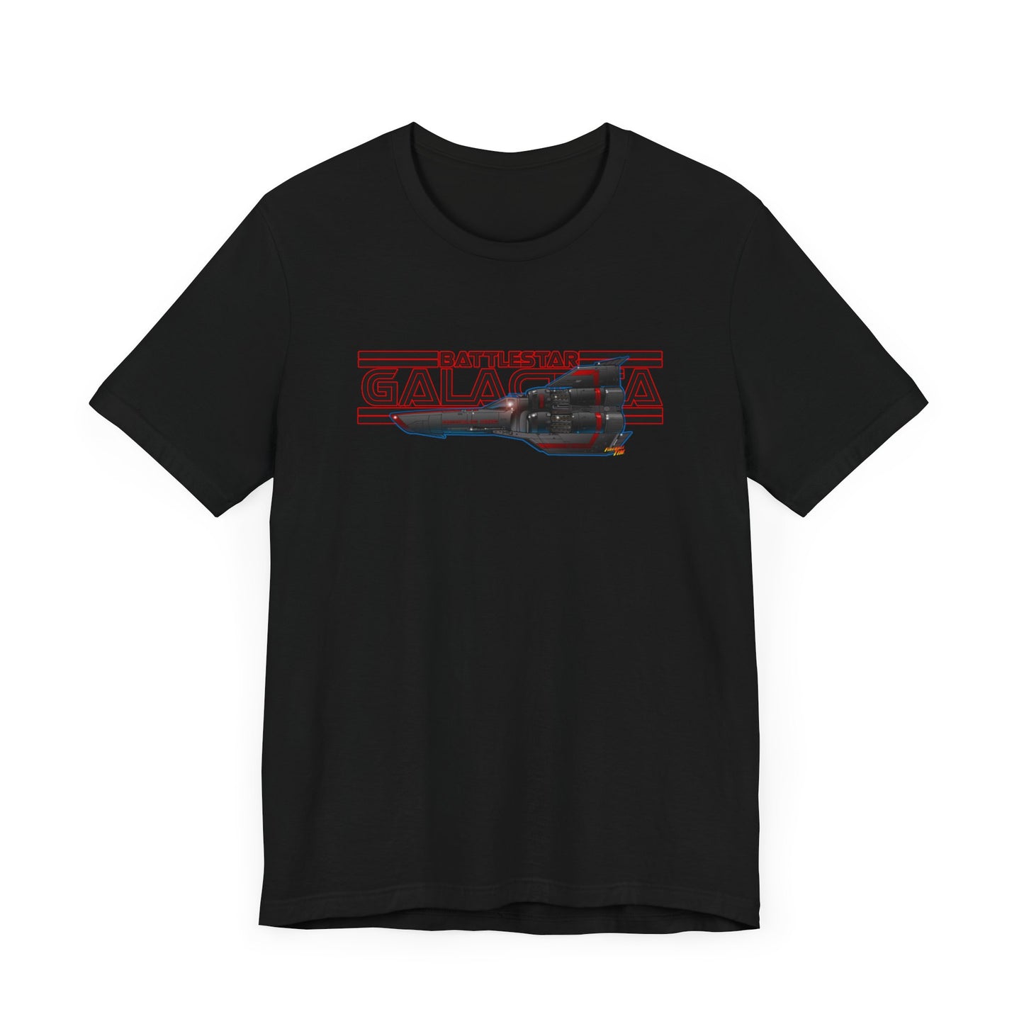 BATTLESTAR GALACTICA Viper Concept Art Logo Short Sleeve Tee 13 Colors