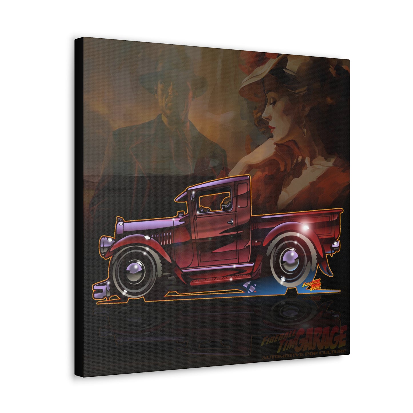 FORD PICKUP CUSTOM TRUCK 1929 Concept Art Canvas MASTERPRINT 3 Sizes