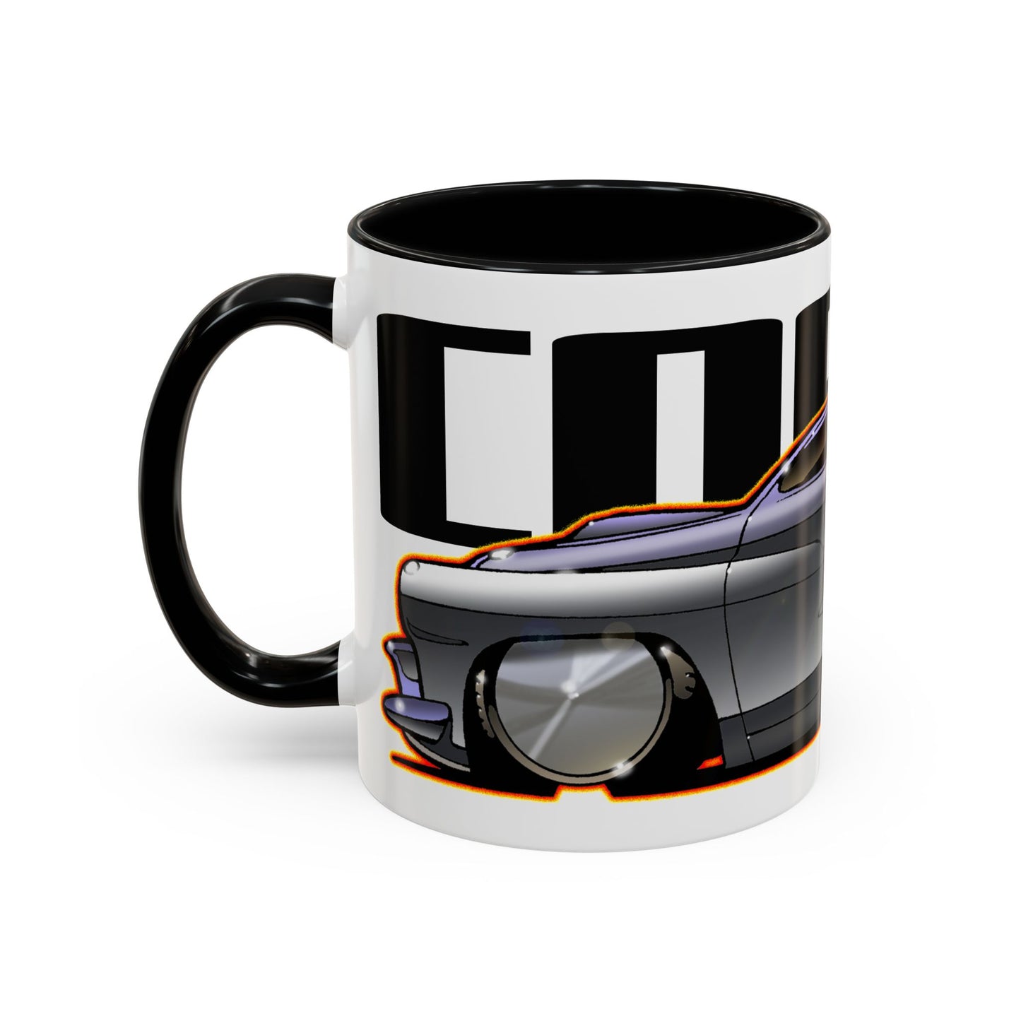 COBRA MERCURY Movie Car Sylvester Stallone Collectible Fireball Art Coffee Mug - 2 Sizes