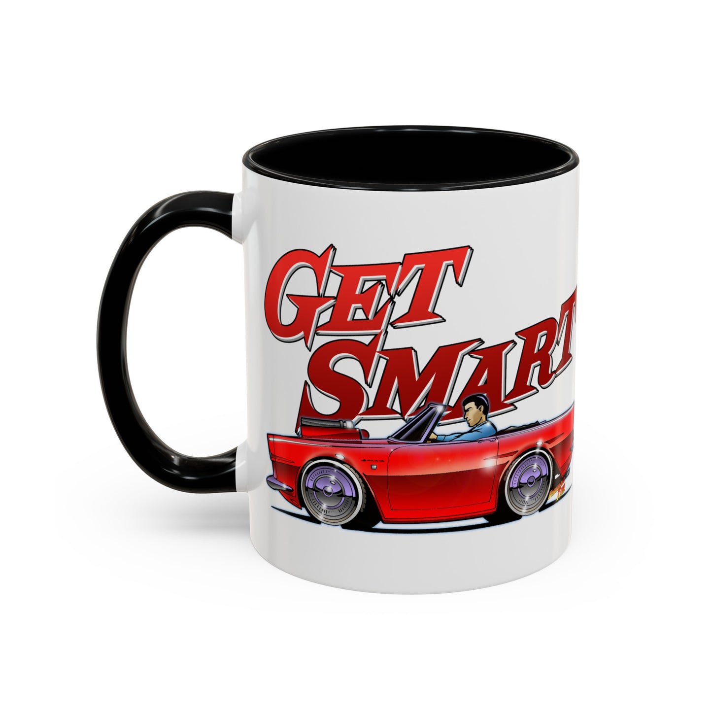 GET SMART TV Show 1965 Sunbeam Tiger Concept Art Coffee Mug 11 & 15oz