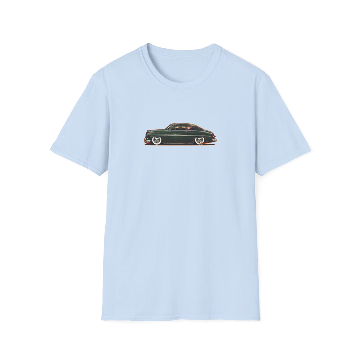 MERCURY COUPE 1950 Collectible Fireball Art TeeShirt