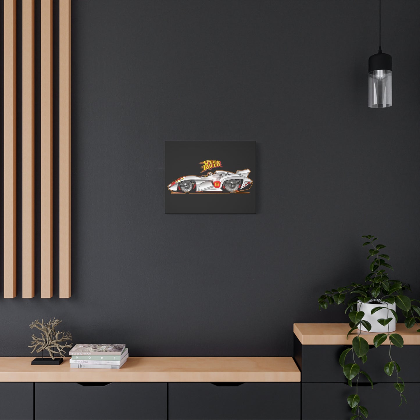 SPEED RACER MACH 6 Fireball Art Collectible Canvas Print - Multiple Sizes