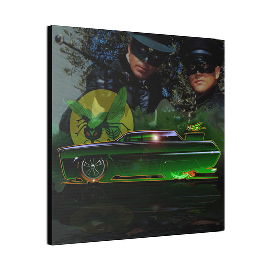 GREEN HORNET BLACK BEAUTY Movie TV Car Canvas Art Print 2 Sizes