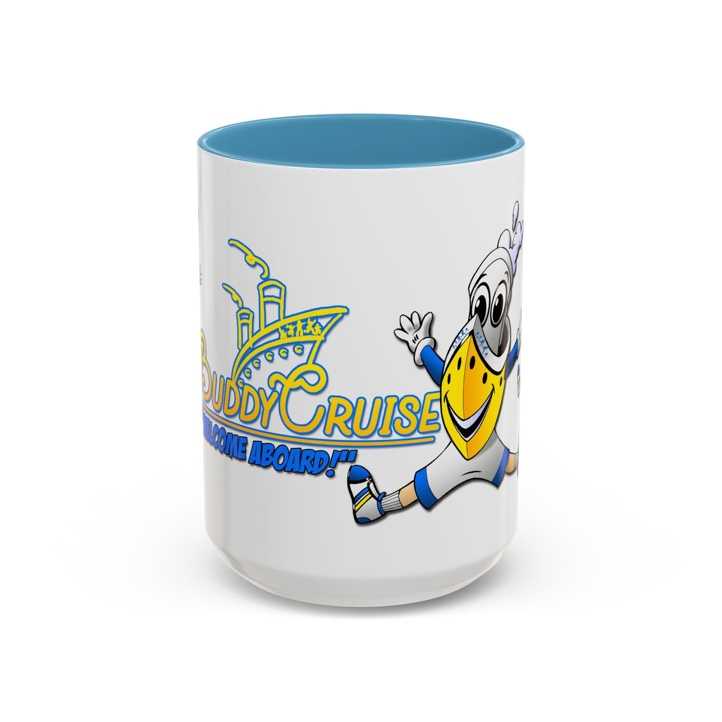 BUDDY CRUISE Mascot Jumping Coffee Mug — 11/15oz Multiple Colors