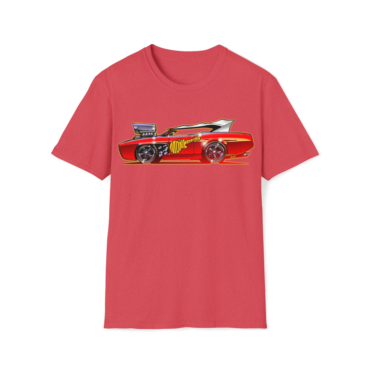 MONKEEMOBILE TV Car Unisex Softstyle T-Shirt