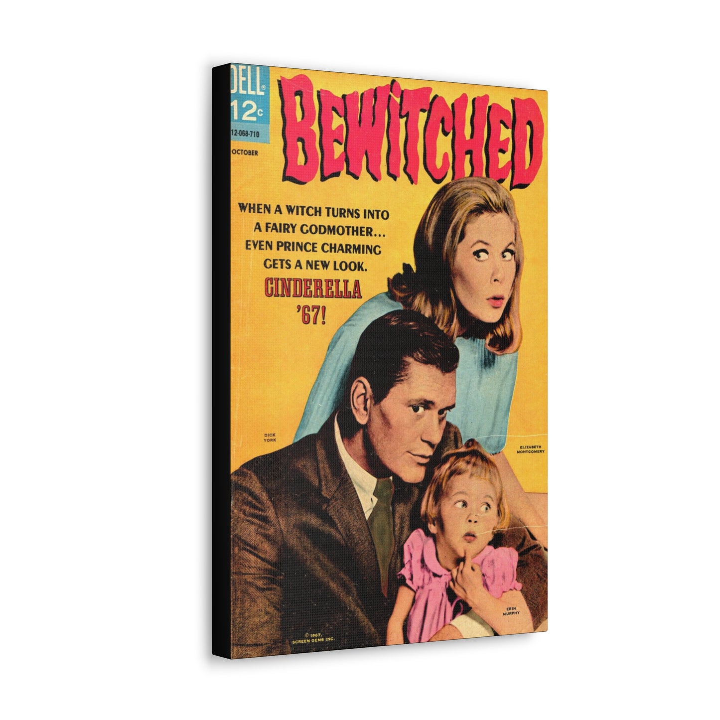 BEWITCHED TV Show Pop Culture Canvas Gallery Art Print 12x18