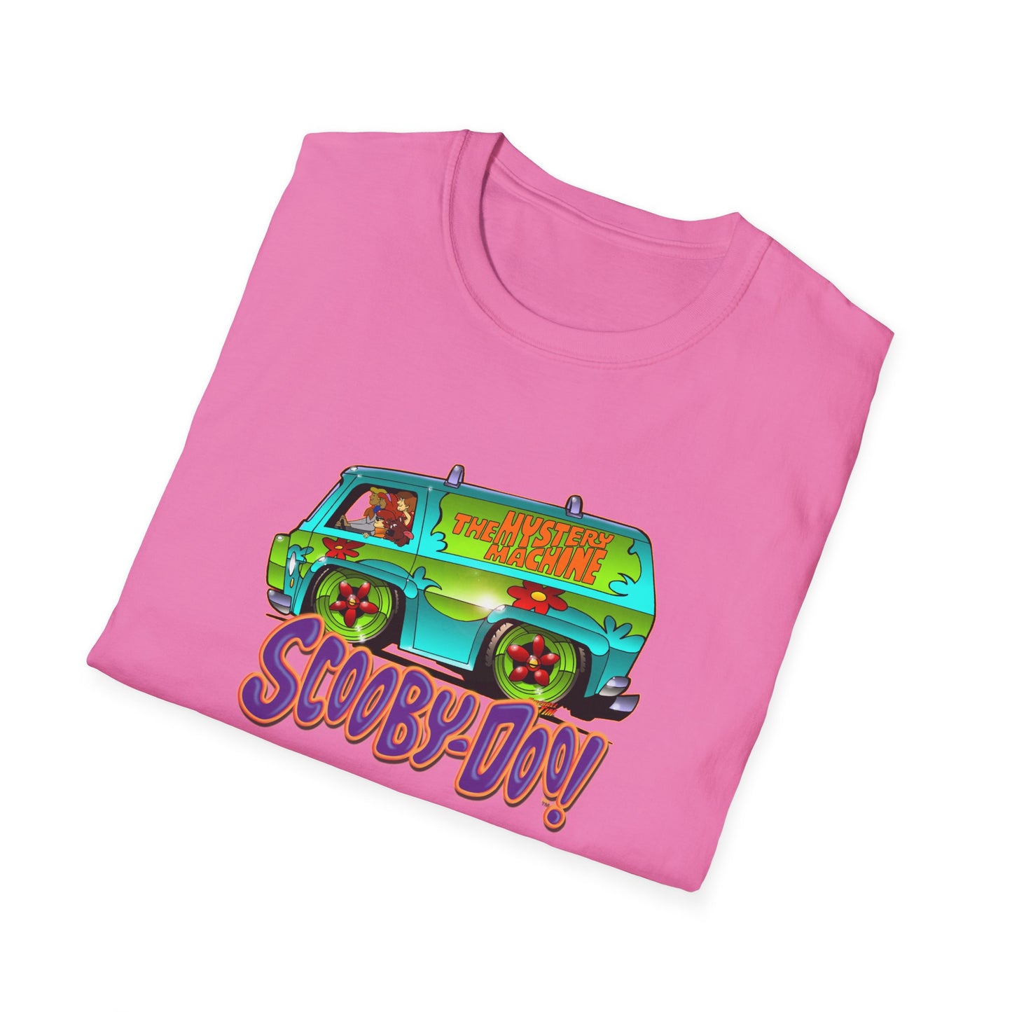 SCOOBY DOO MYSTERY MACHINE VAN Concept Art Softstyle T-Shirt 12 Colors