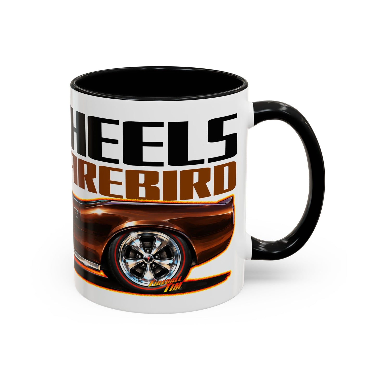 HOT WHEELS Sweet 16 CUSTOM FIREBIRD Collectible Fireball Art Coffee Mug - 2 Sizes