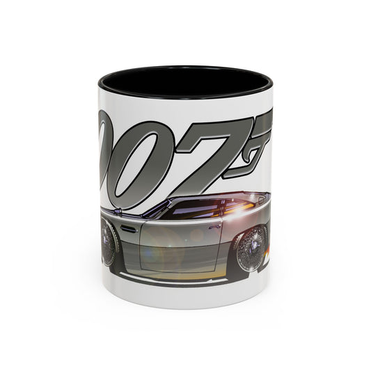 JAMES BOND ASTON MARTIN DB5 007 Concept Art Coffee Mug 2 Sizes-Mug-Fireball Tim Garage