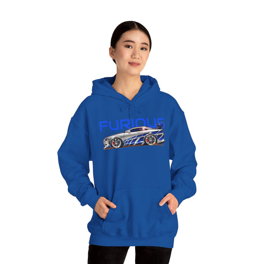 FAST AND FURIOUS NISSAN SKYLINE GTR Hooded Sweatshirt Multi Colors