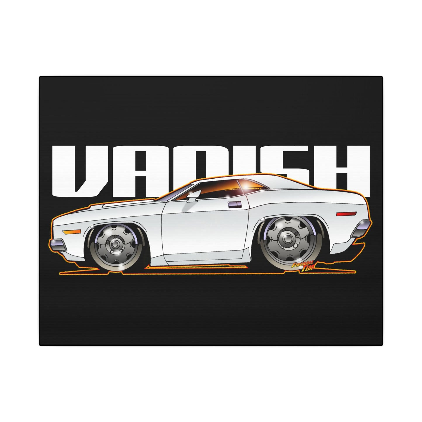 VANISHING POINT Dodge Challenger Movie Muscle Canvas Print - 11x14