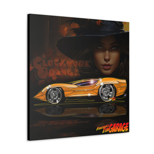 A CLOCKWORK ORANGE Movie Car Concept Art Canvas MASTERPRINT 3 Sizes