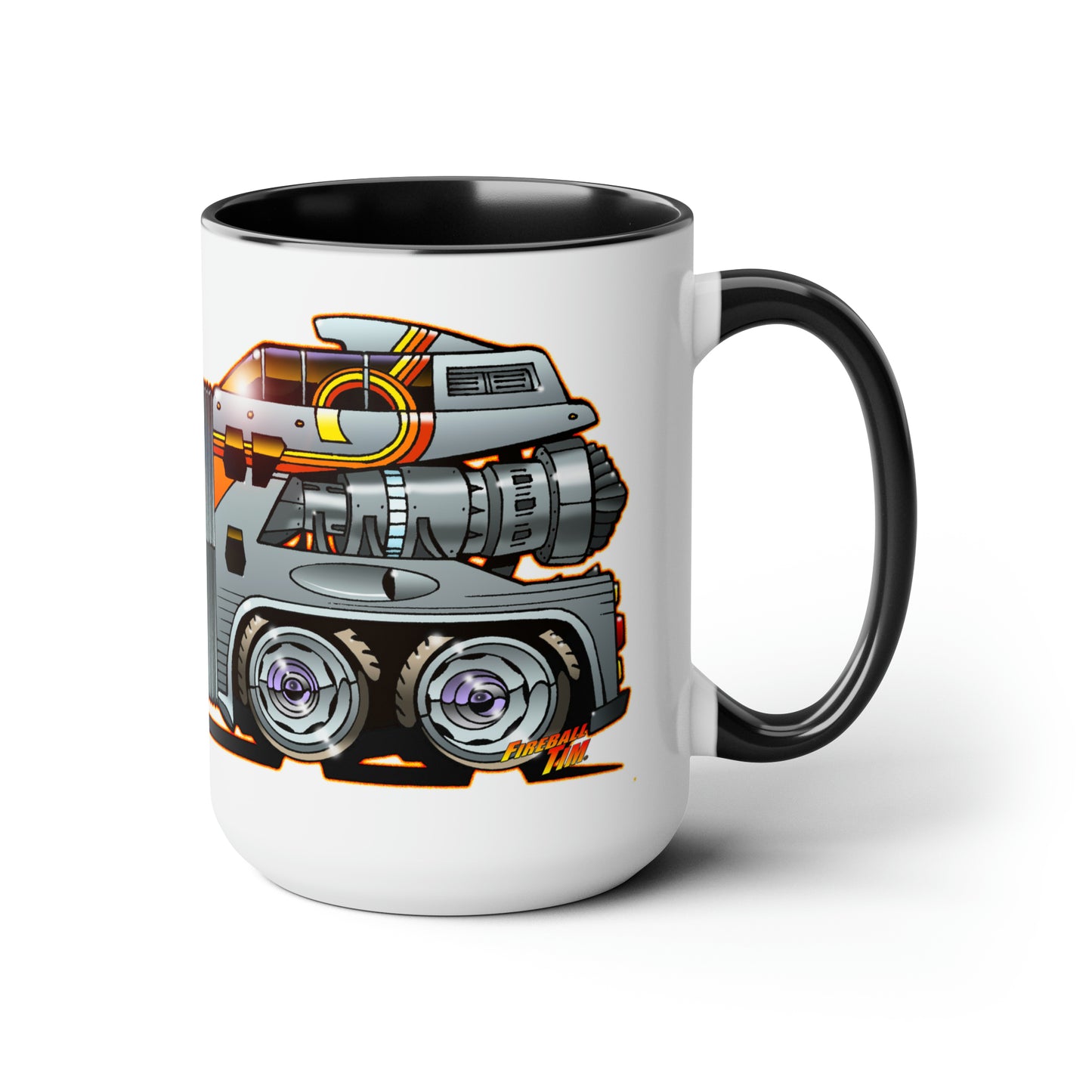 THE BIG BUS Cyclops Movie Car Coffee Mug 15oz