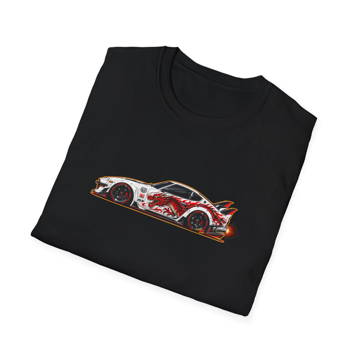 DATSUN 240Z JDM Cars & Coffee 805 Collectible Fireball Art TeeShirt