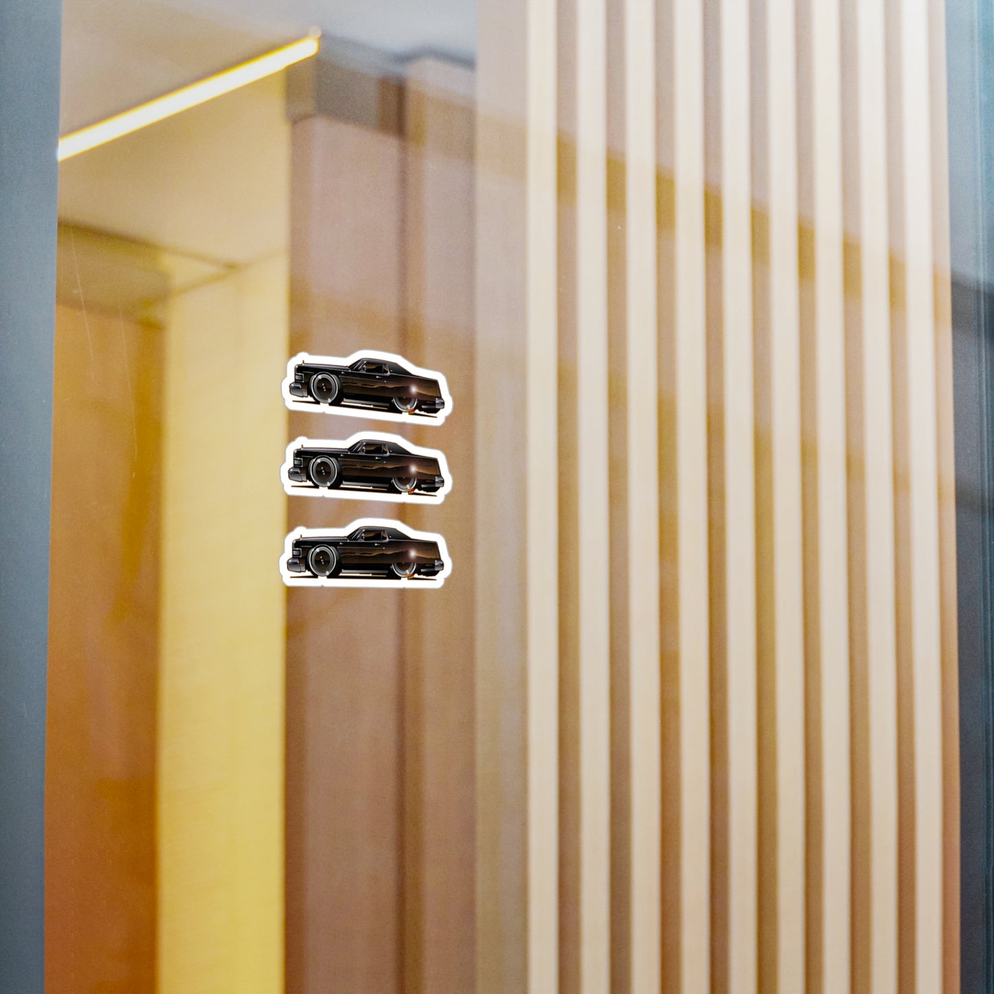 HAWAII 5-O 1974 MERCURY MARQUIS BROUGHAM Fireball Art Vinyl Decal Set