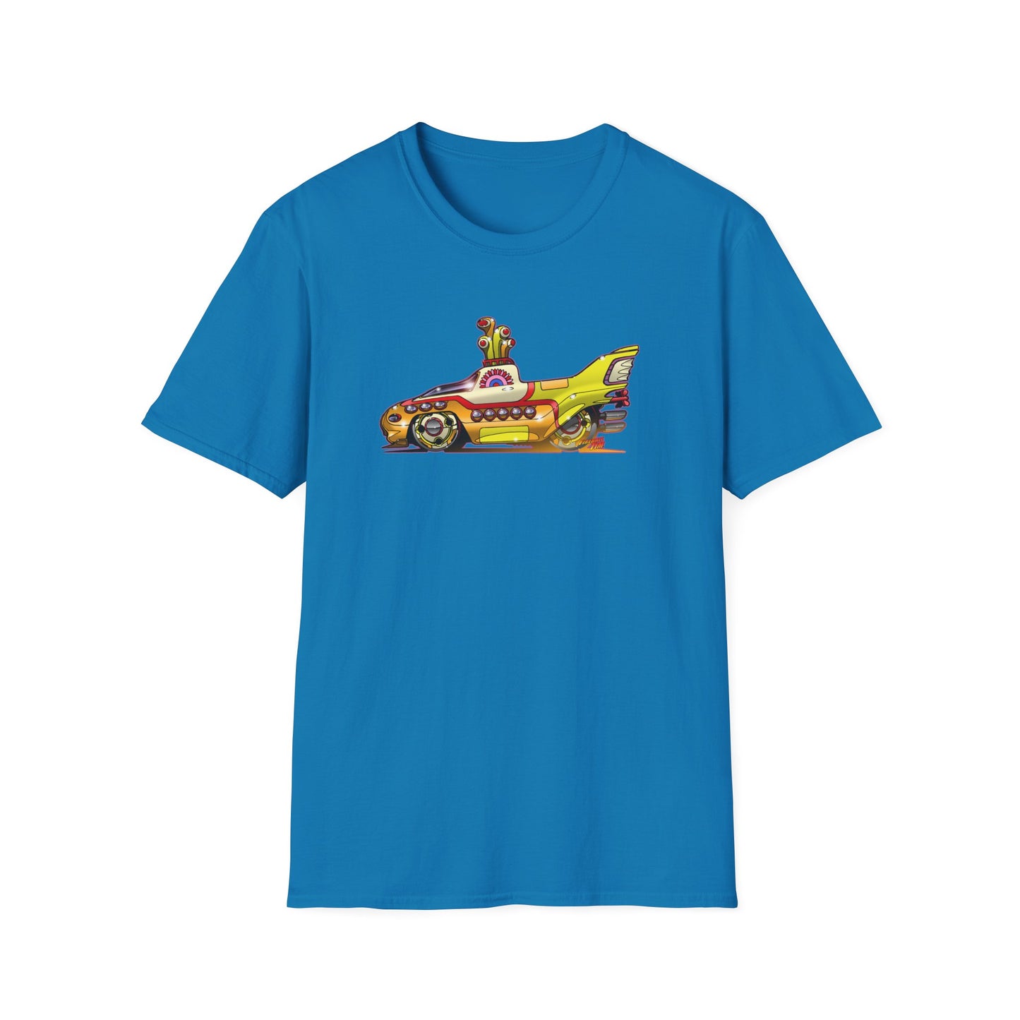 Beatles YELLOW SUBMARINE Concept Art Softstyle T-Shirt Multiple Colors