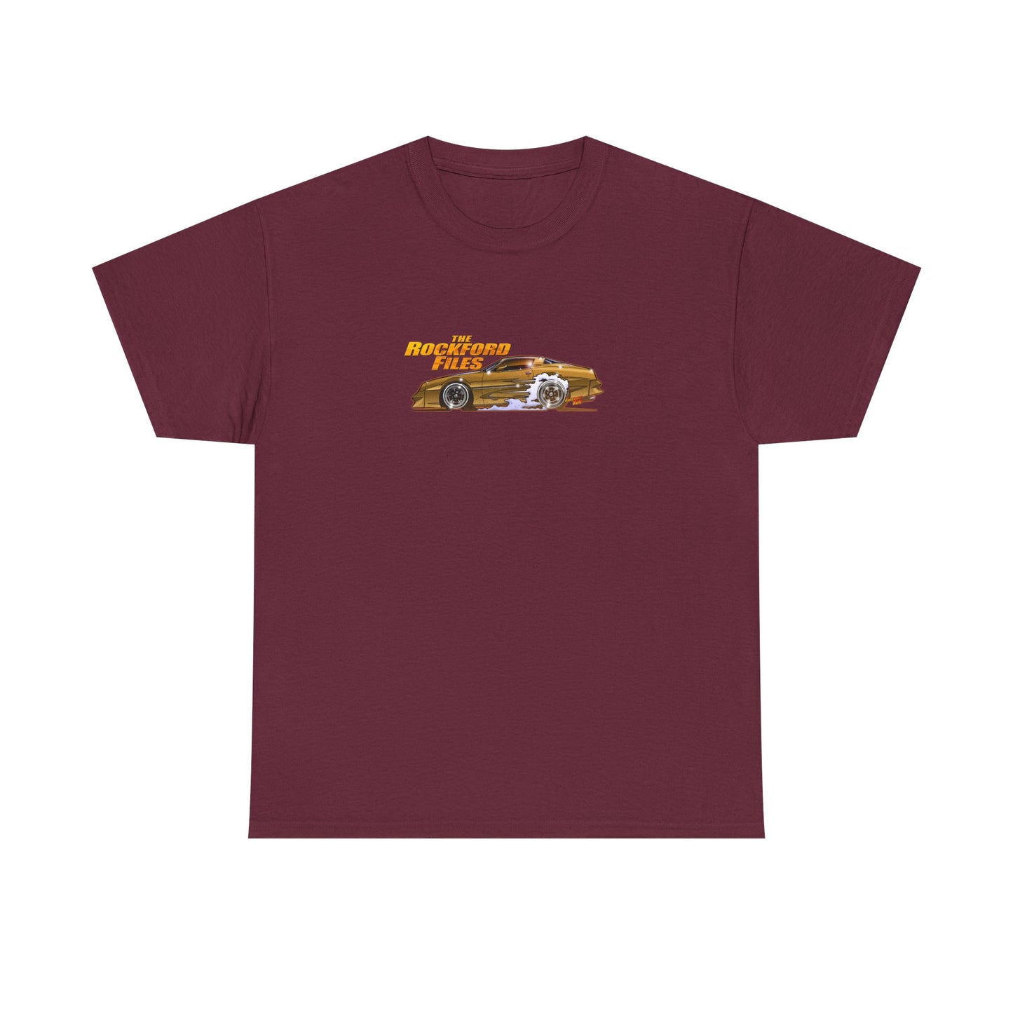 THE ROCKFORD FILES 1974 Pontiac Firebird Esprit Cotton Tee Shirt - 11 Colors