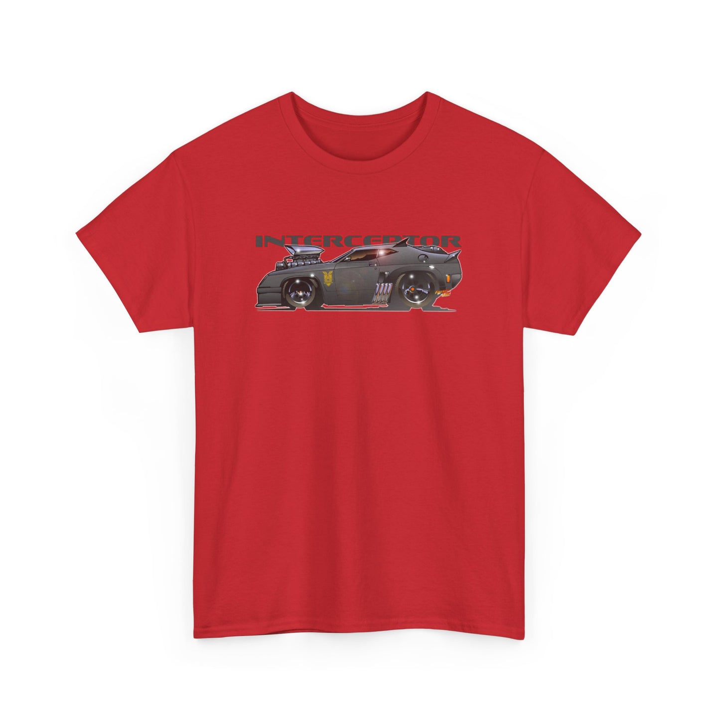 MAD MAX PURSUIT INTERCEPTOR POLICE CAR Tee Shirt- Multiple Colors