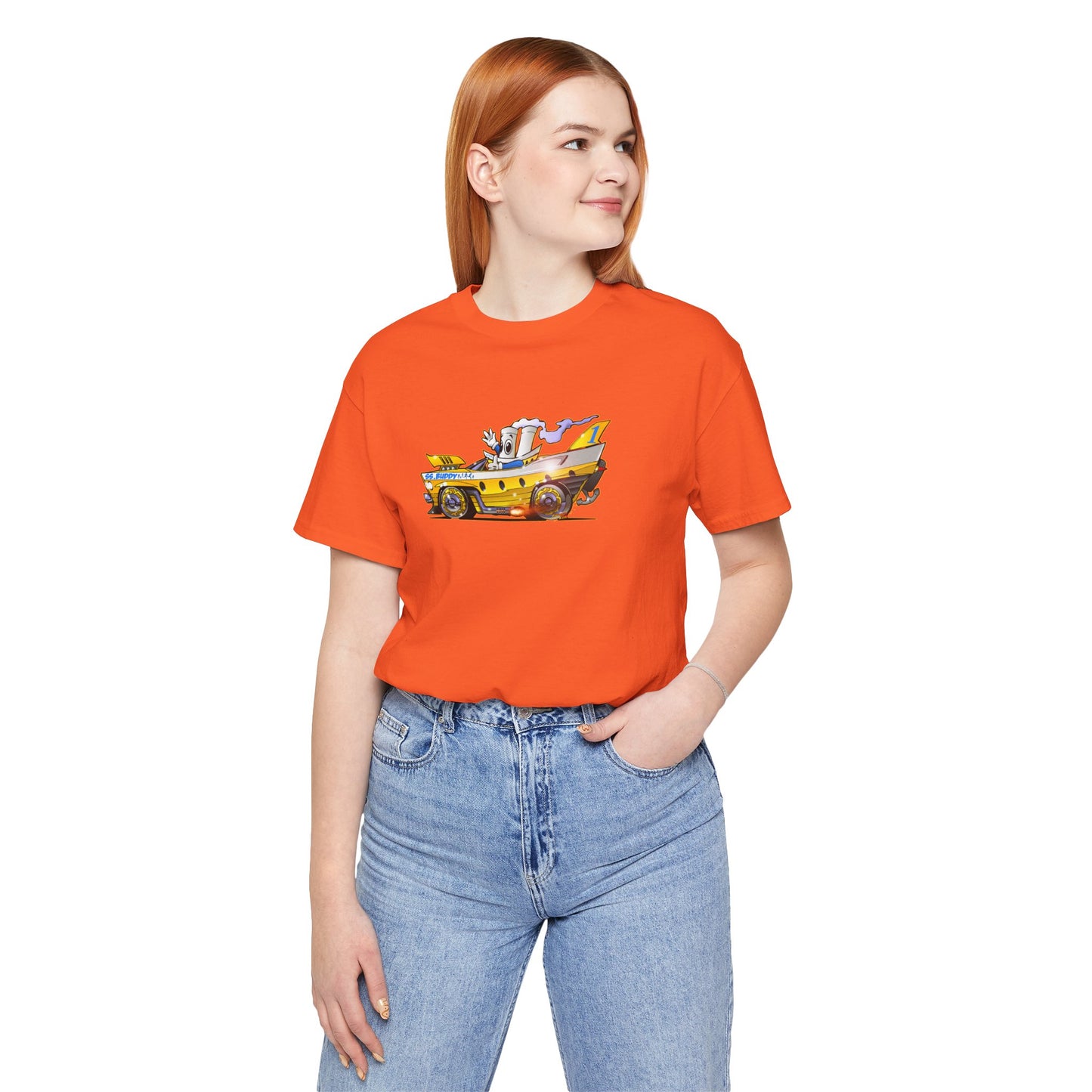 BUDDY CRUISE BUDDYMOBILE Custom Car Art Short Sleeve Tee in 17 Colors