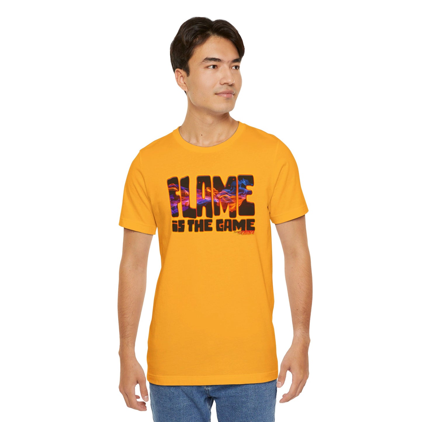 FLAME IS THE GAME Fireball Tim Garage Official Short Sleeve Tee 13 Colors