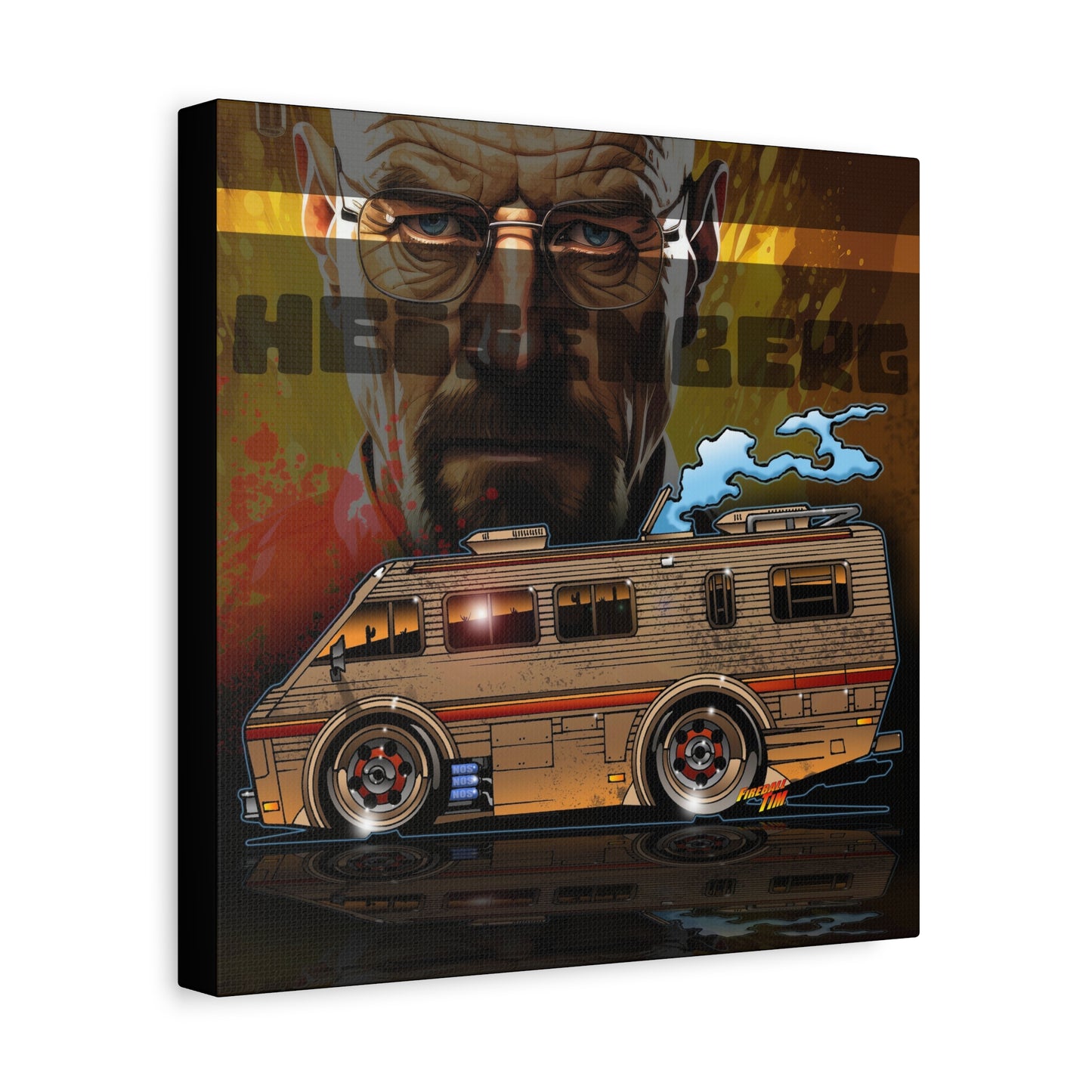 BREAKING BAD WINNEBAGO RV Canvas Wall Art Print - 2 Sizes