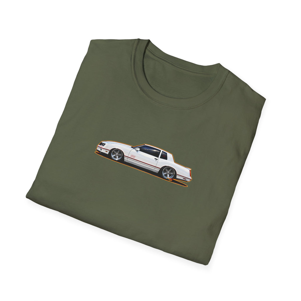 CHEVROLET MONTE CARLO 1987 Collectible Fireball Art TeeShirt