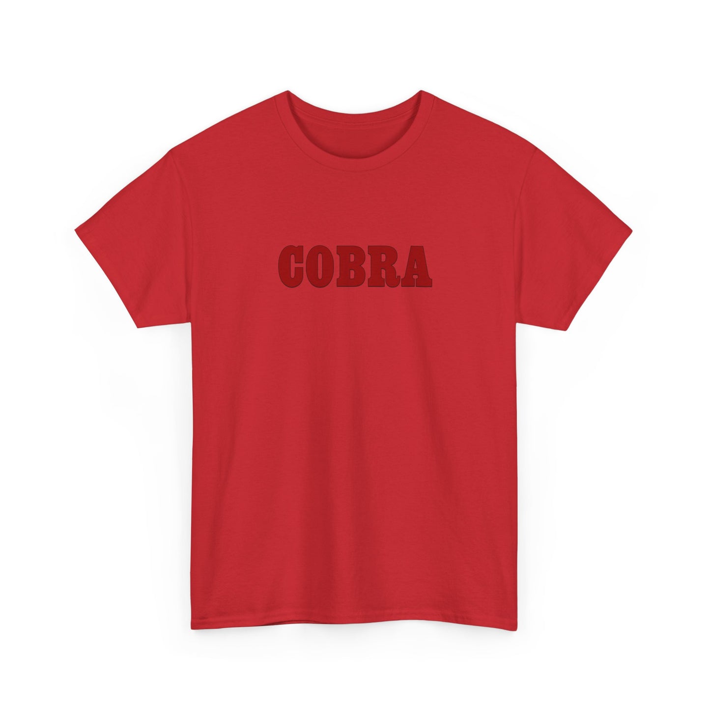 COBRA MERCURY Movie Sylvester Stallone Unisex Heavy Cotton Tee 8 Colors