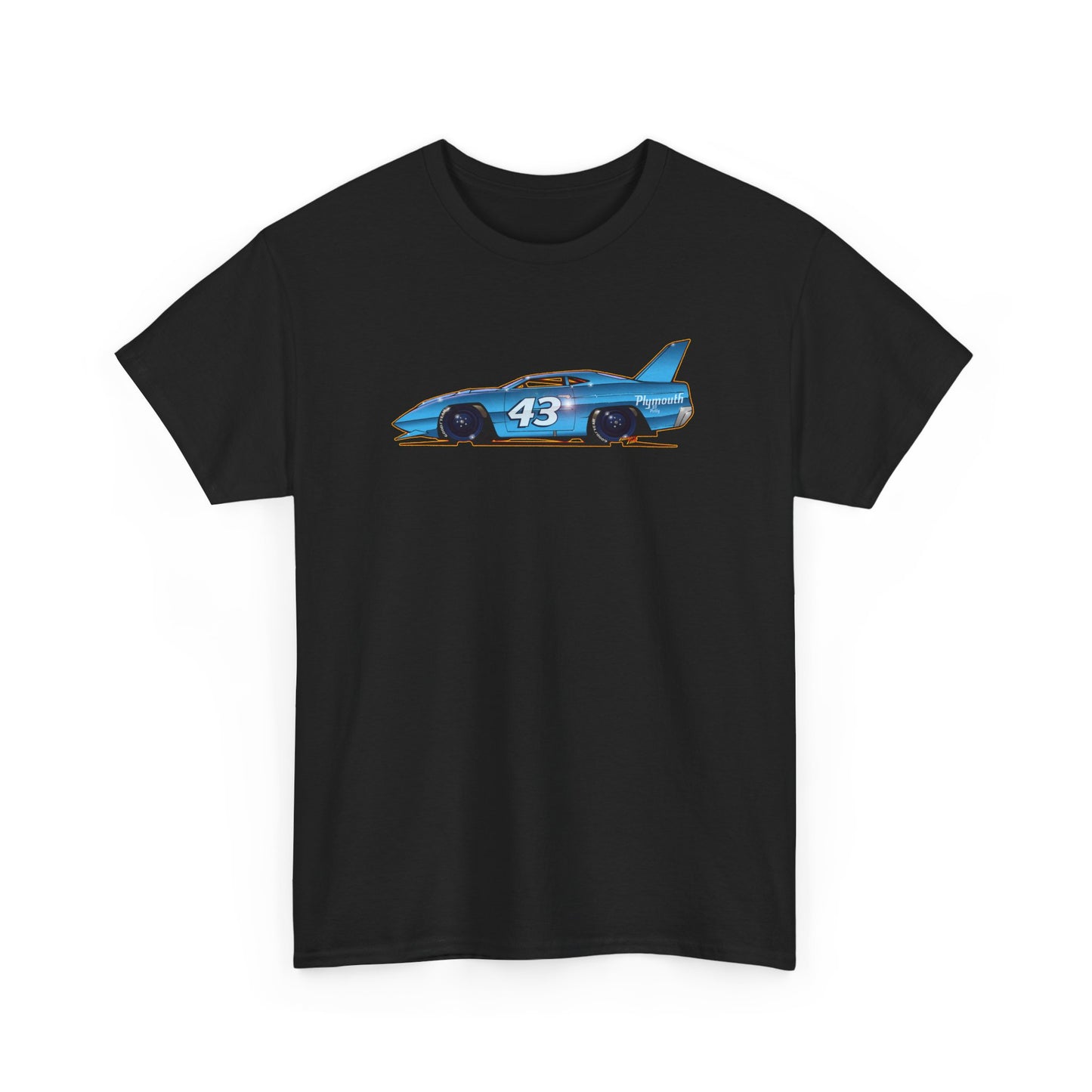 NASCAR Richard Petty 43 Plymouth Collectible Unisex Heavy Cotton Tee 8 Colors