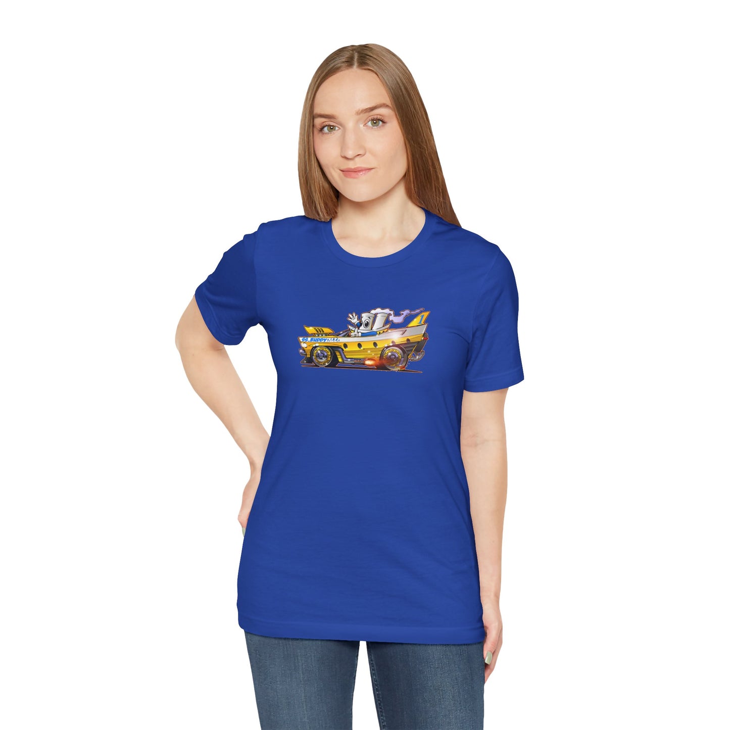 BUDDY CRUISE BUDDYMOBILE Custom Car Art Short Sleeve Tee in 17 Colors