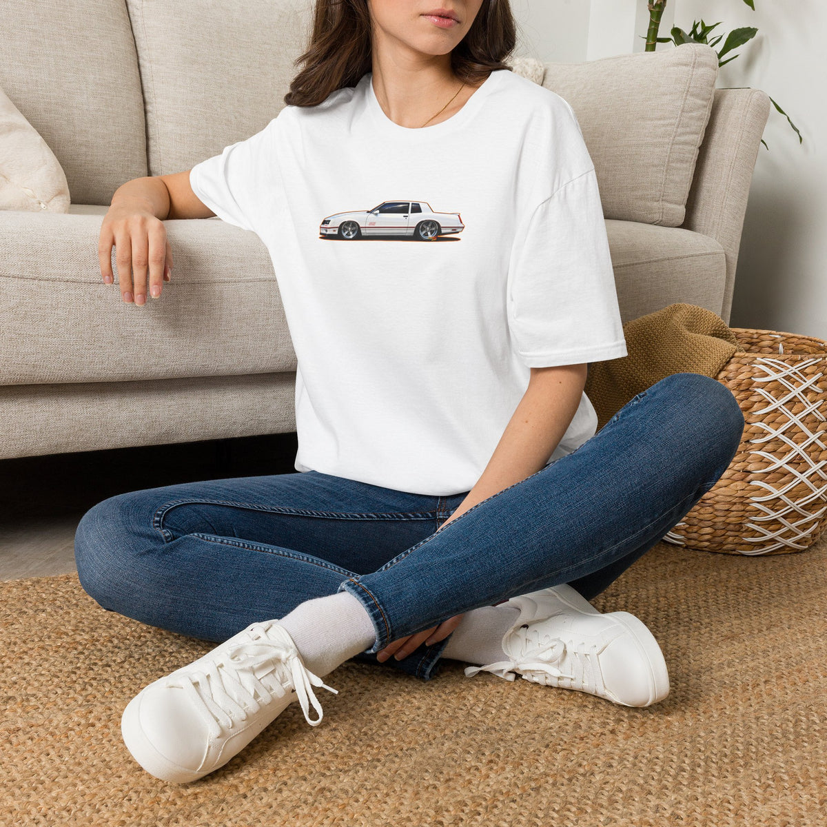 CHEVROLET MONTE CARLO 1987 Collectible Fireball Art TeeShirt