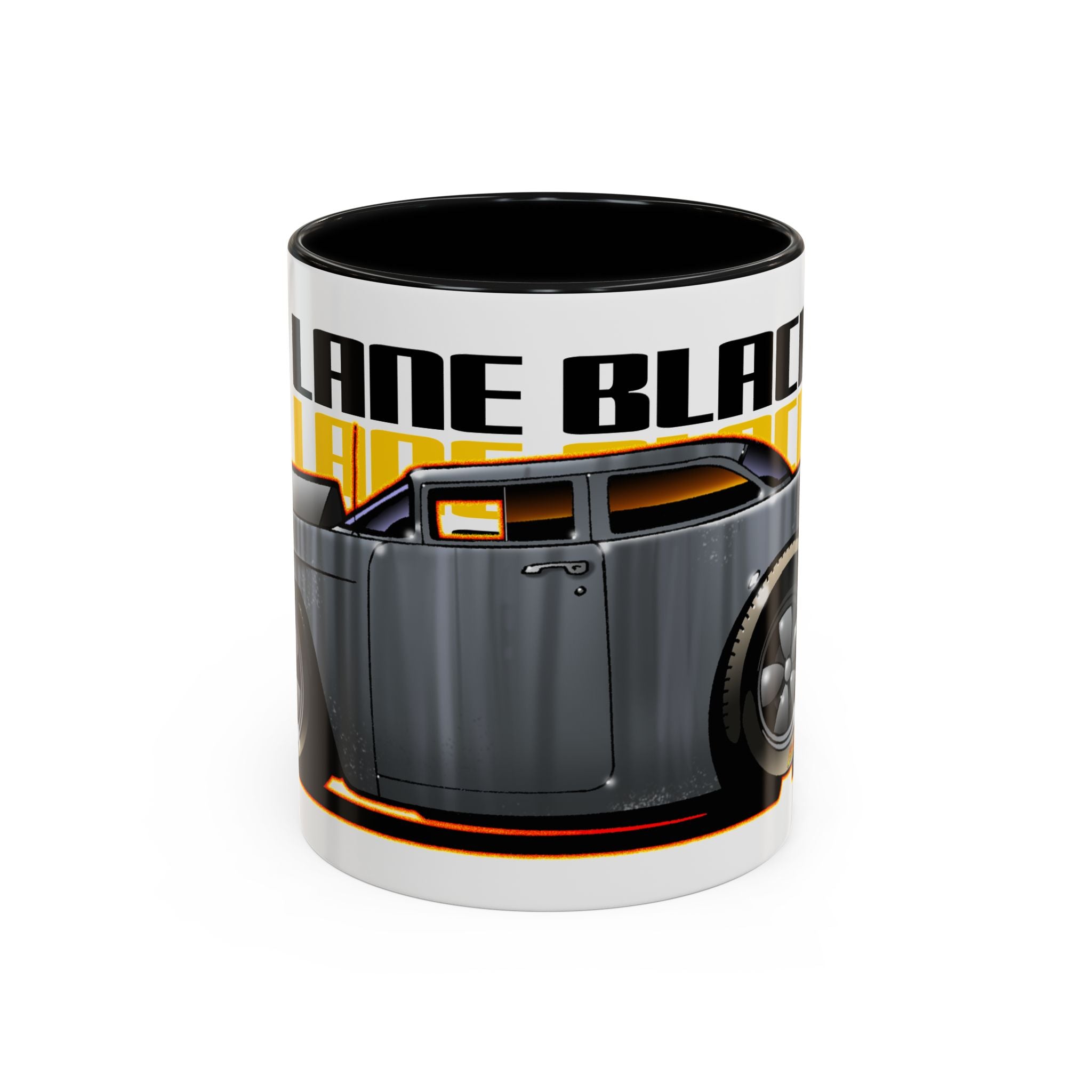 TWO LANE BLACKTOP 1955 CHEVY Collectible Fireball Art Coffee Mug