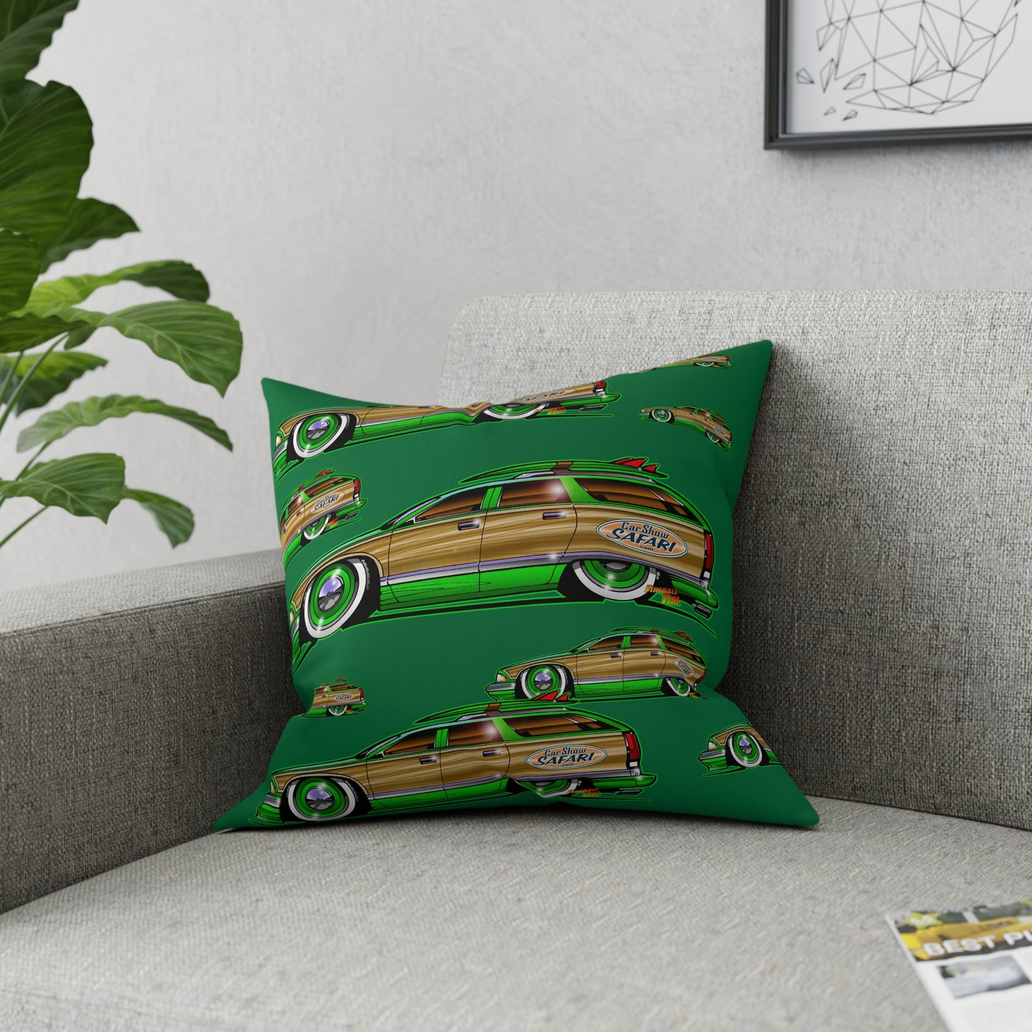 BUICK ROADMASTER WAGON Broadcloth Pillow in 5 Sizes