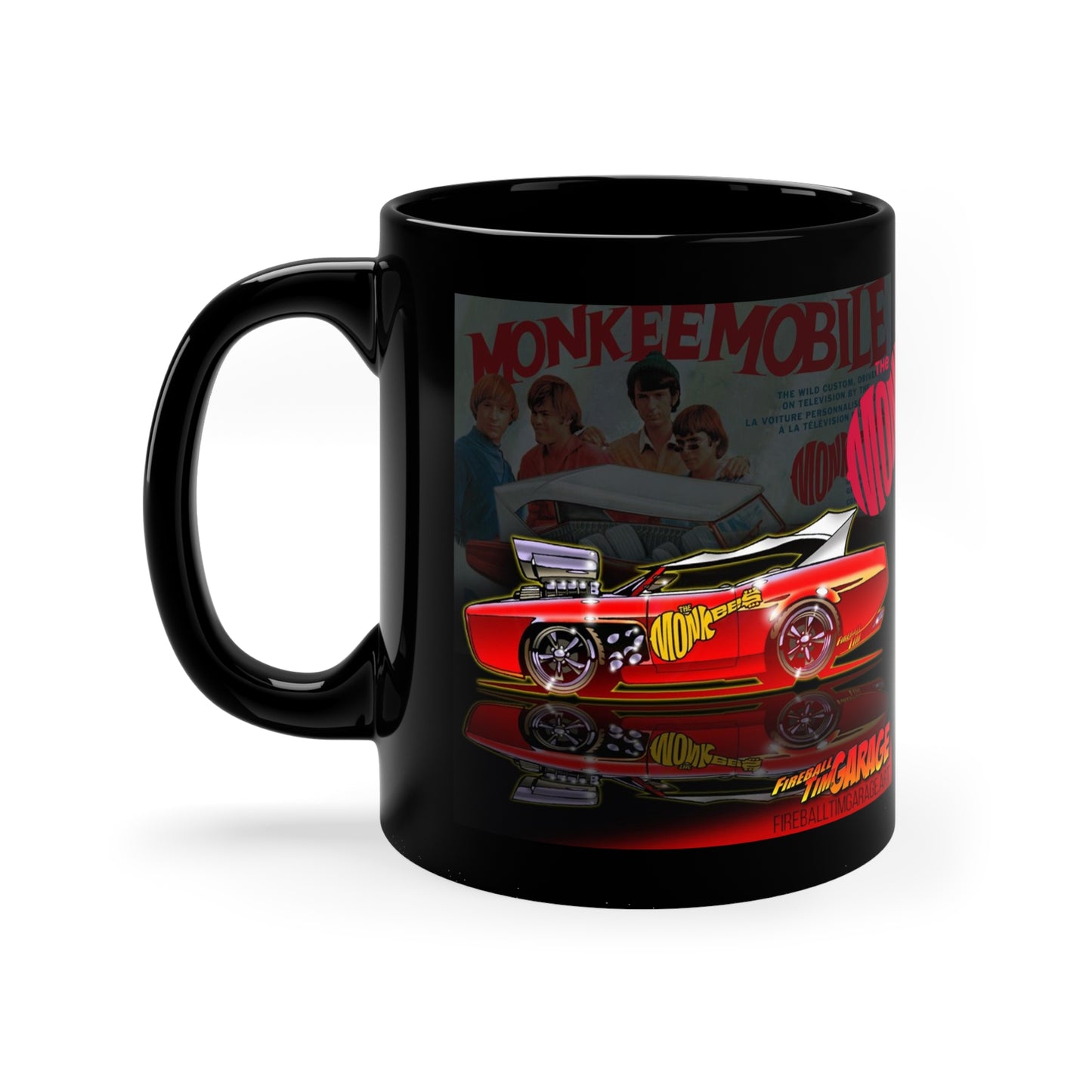 THE MONKEES TV Show Garage Coffee Mug 11oz
