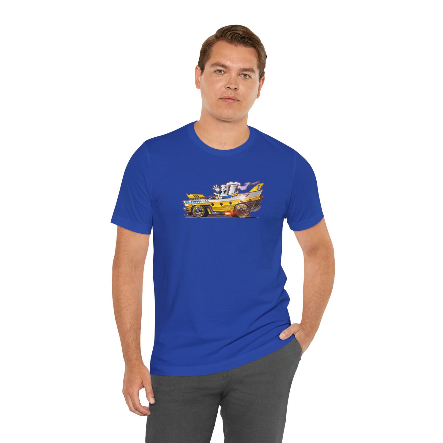 BUDDY CRUISE BUDDYMOBILE Custom Car Art Short Sleeve Tee in 17 Colors